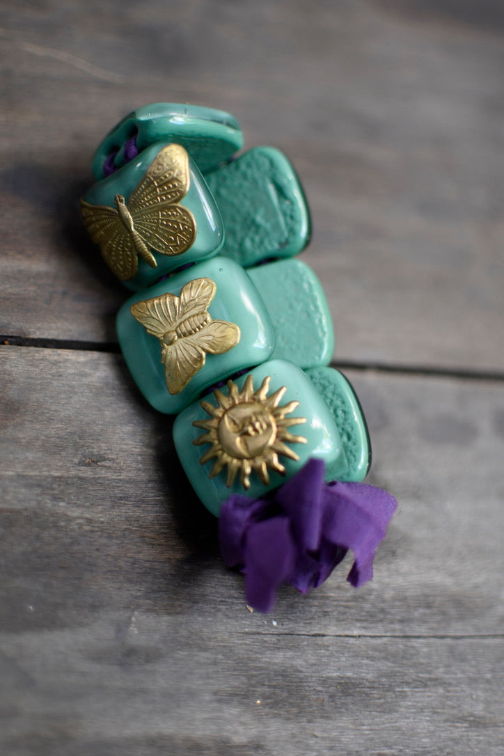 pulsera cuadrada chica