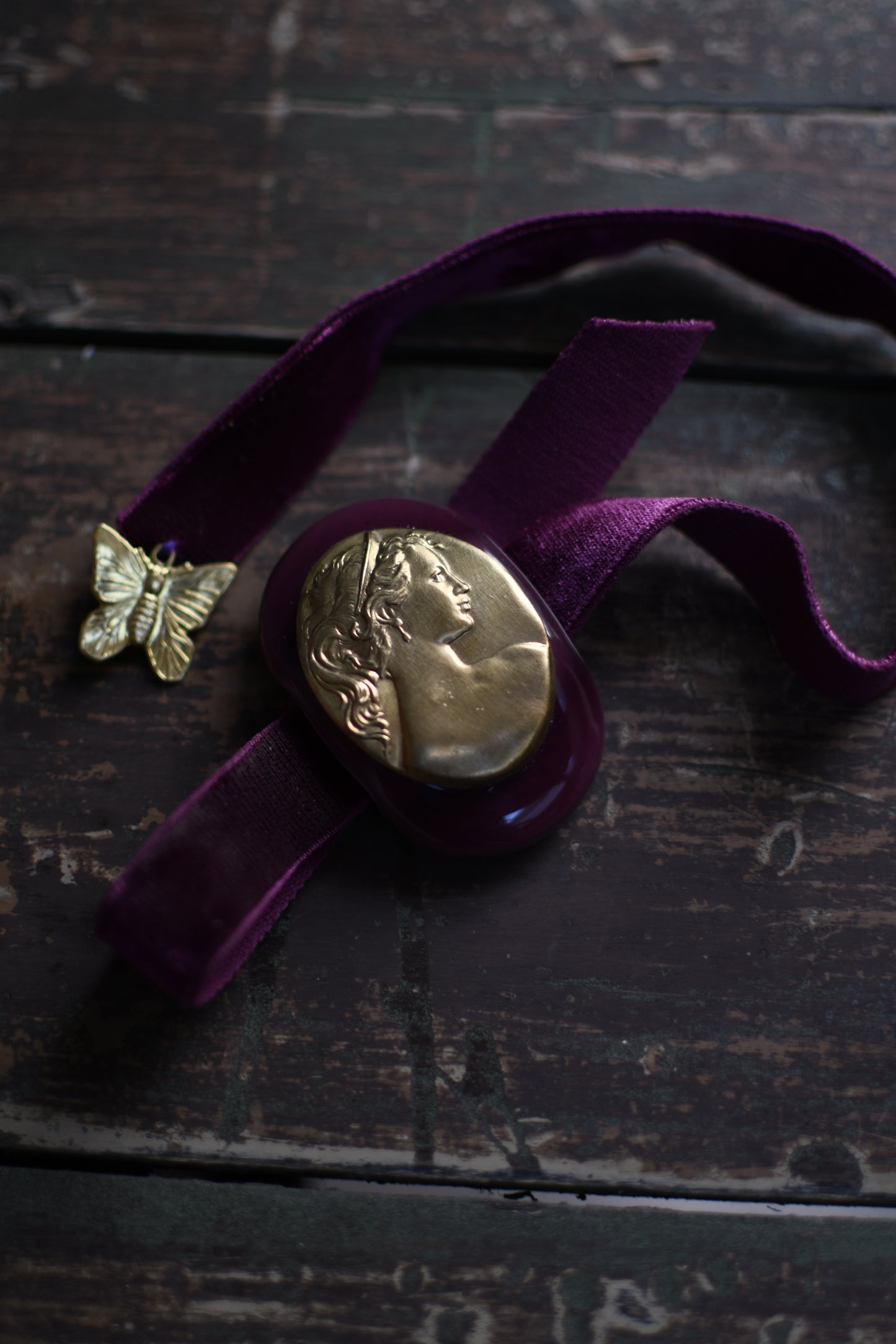 pulsera y terciopelo