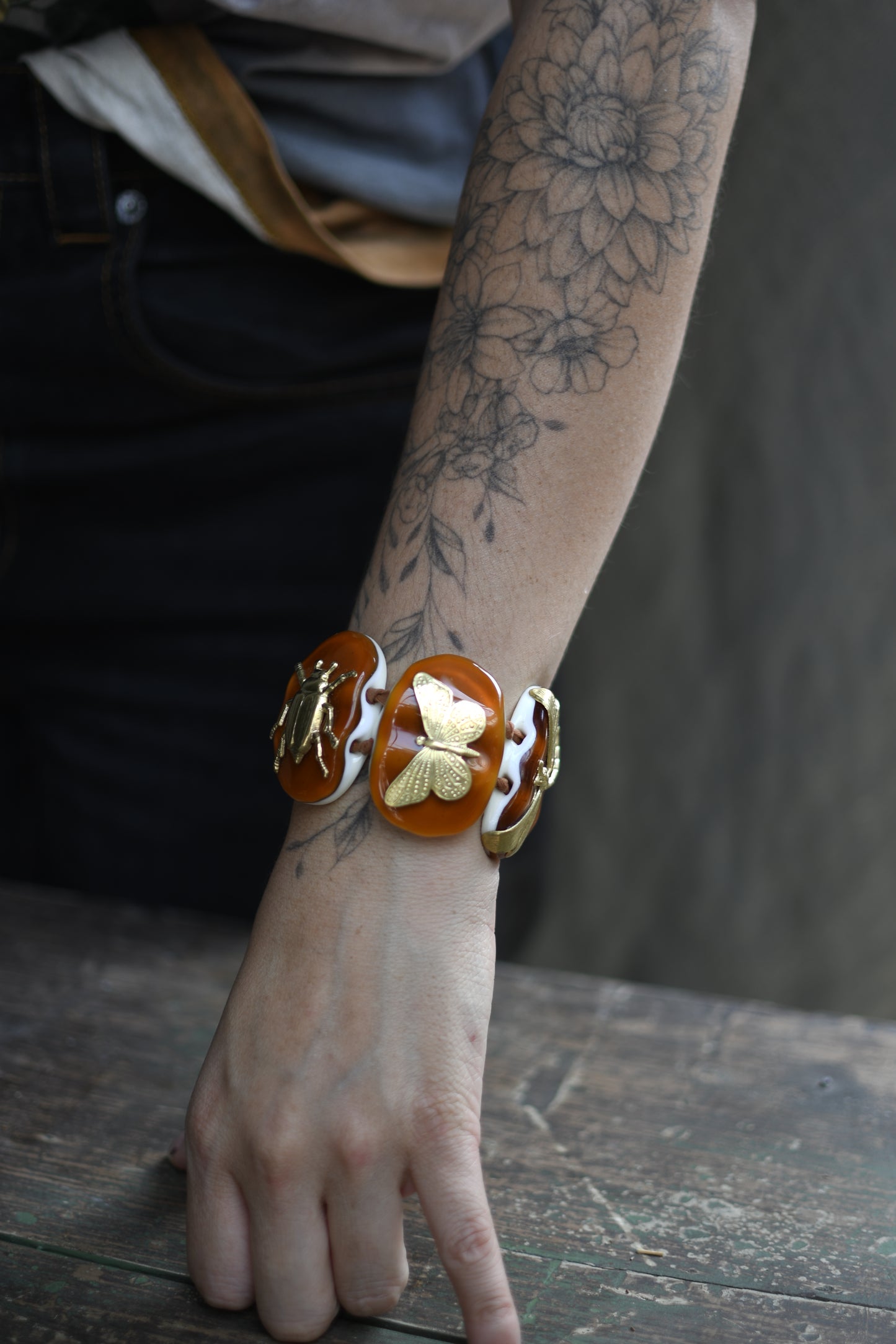 pulsera ovalada grande