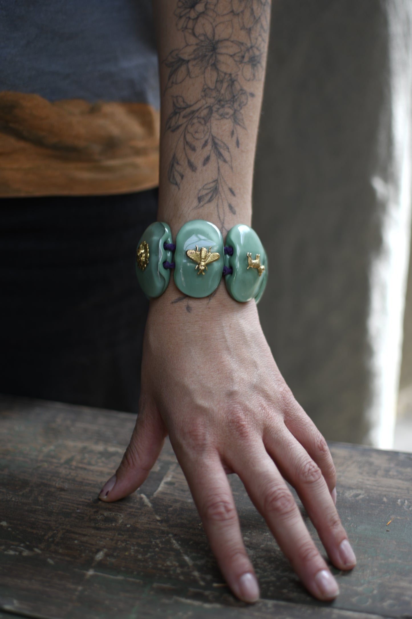 pulsera ovalada chica