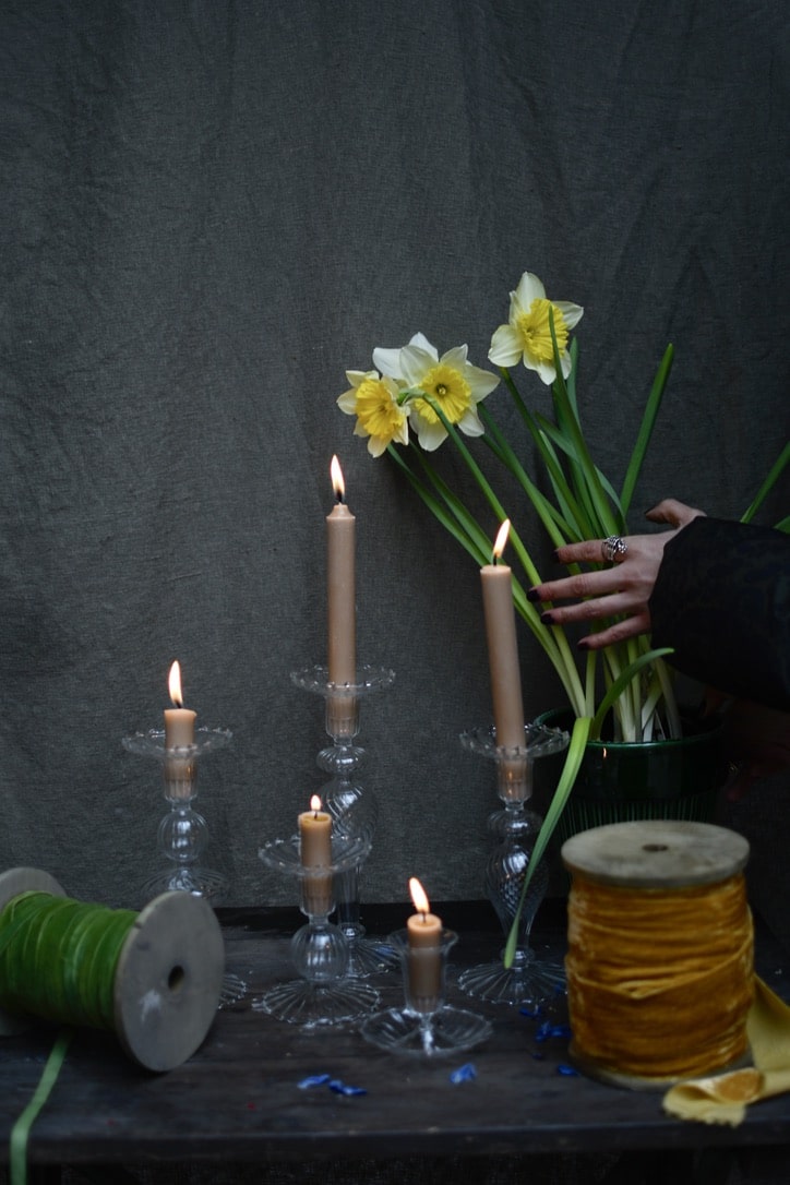 candelabro de vidrio 3