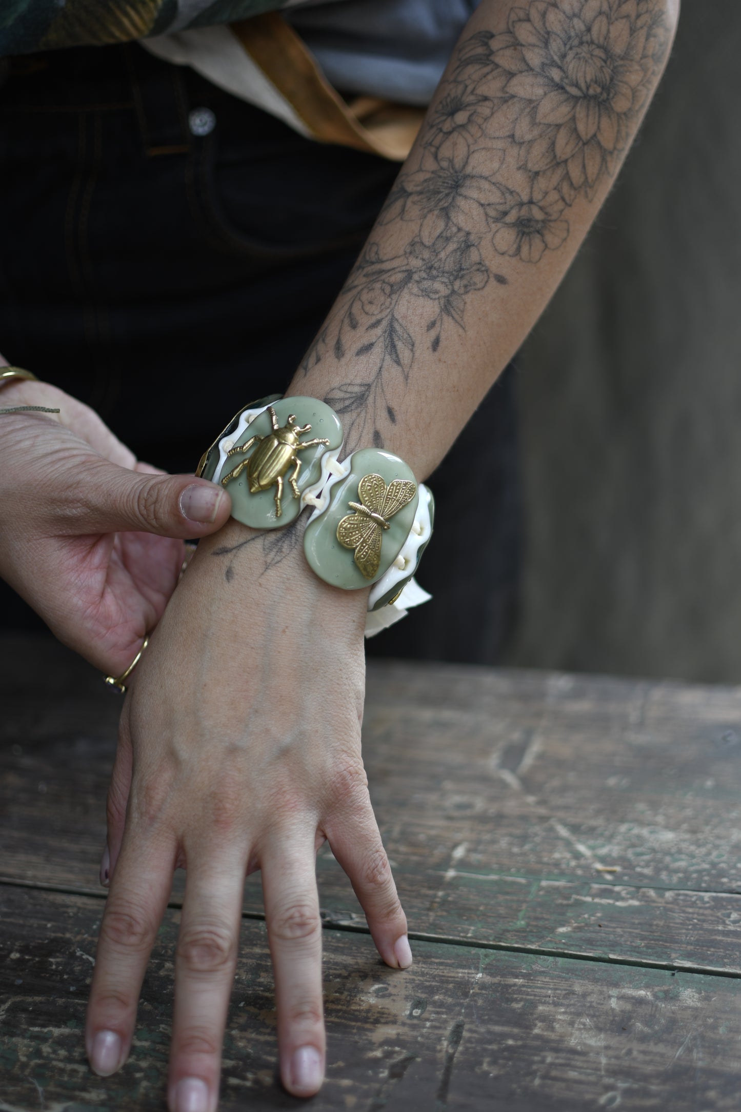 pulsera ovalada grande