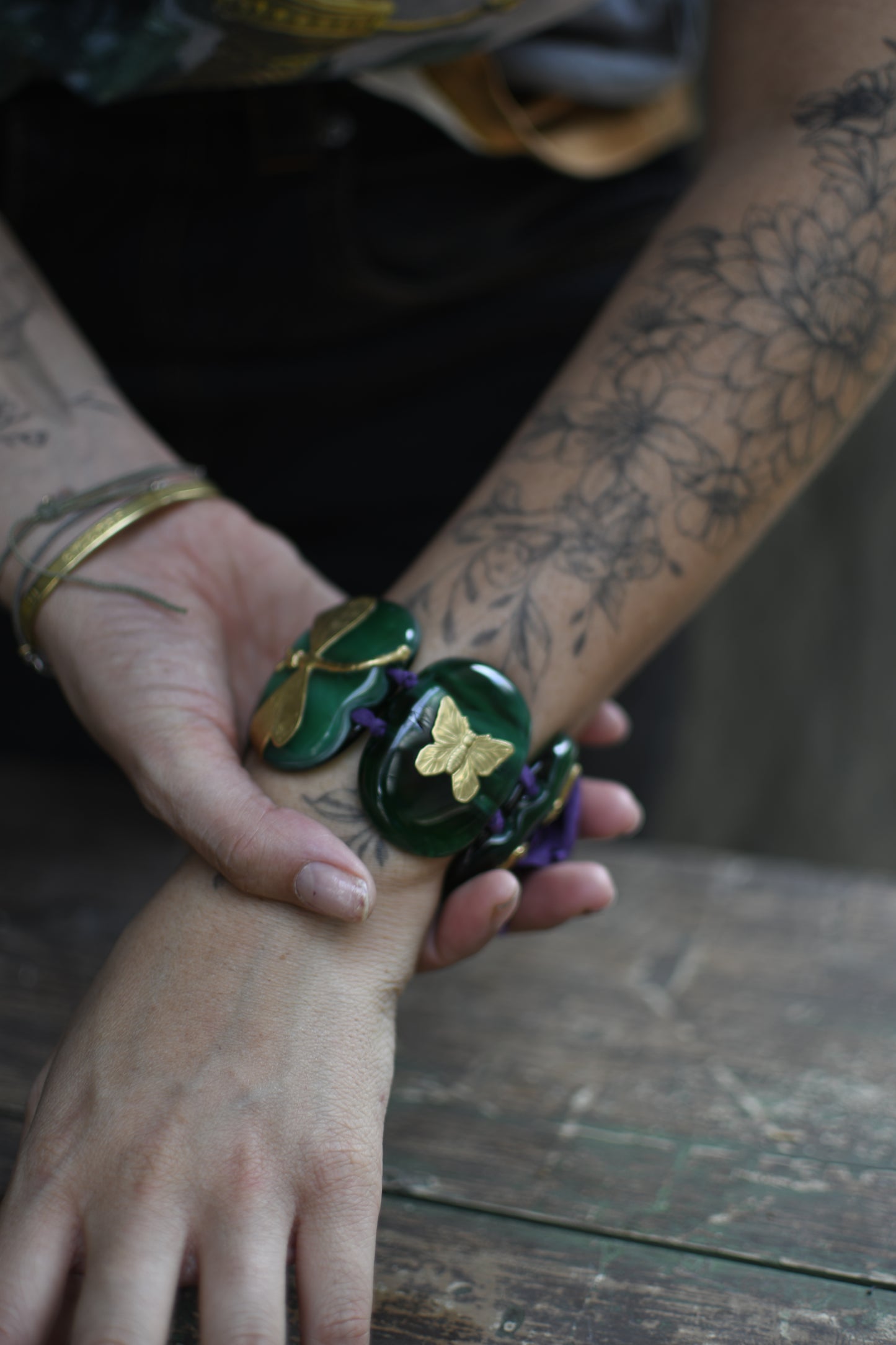 pulsera ovalada grande