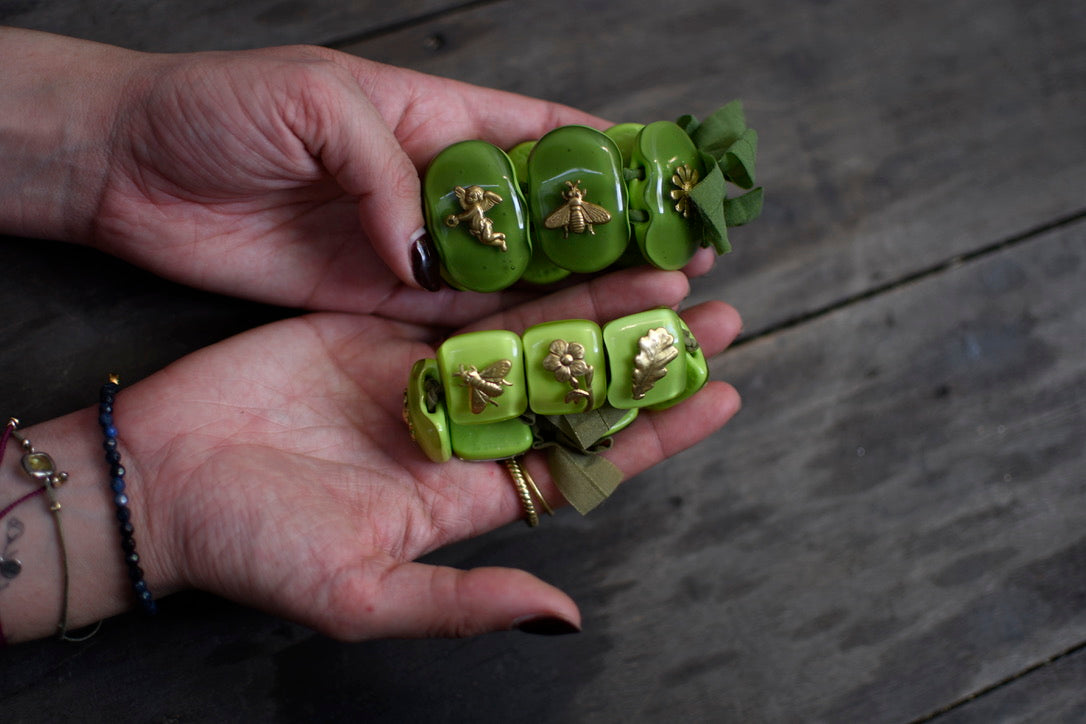 pulsera ovalada chica