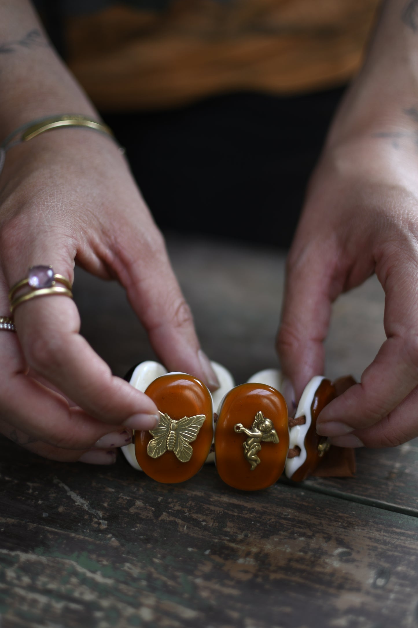 pulsera ovalada chica