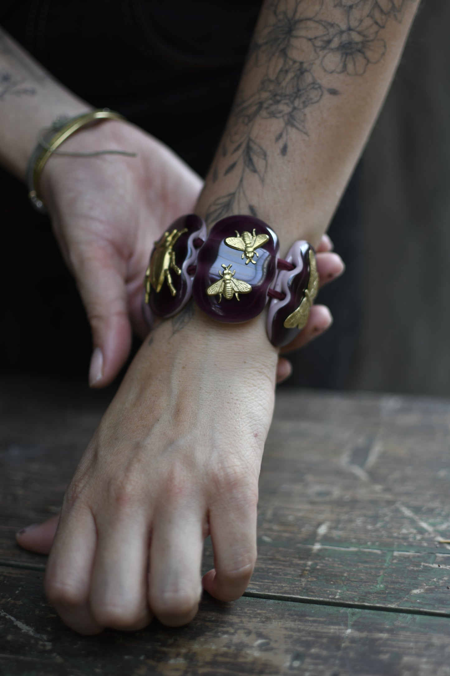 pulsera ovalada grande