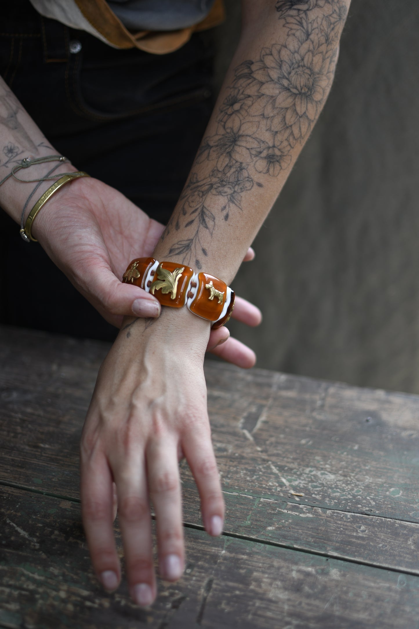 pulsera cuadrada chica