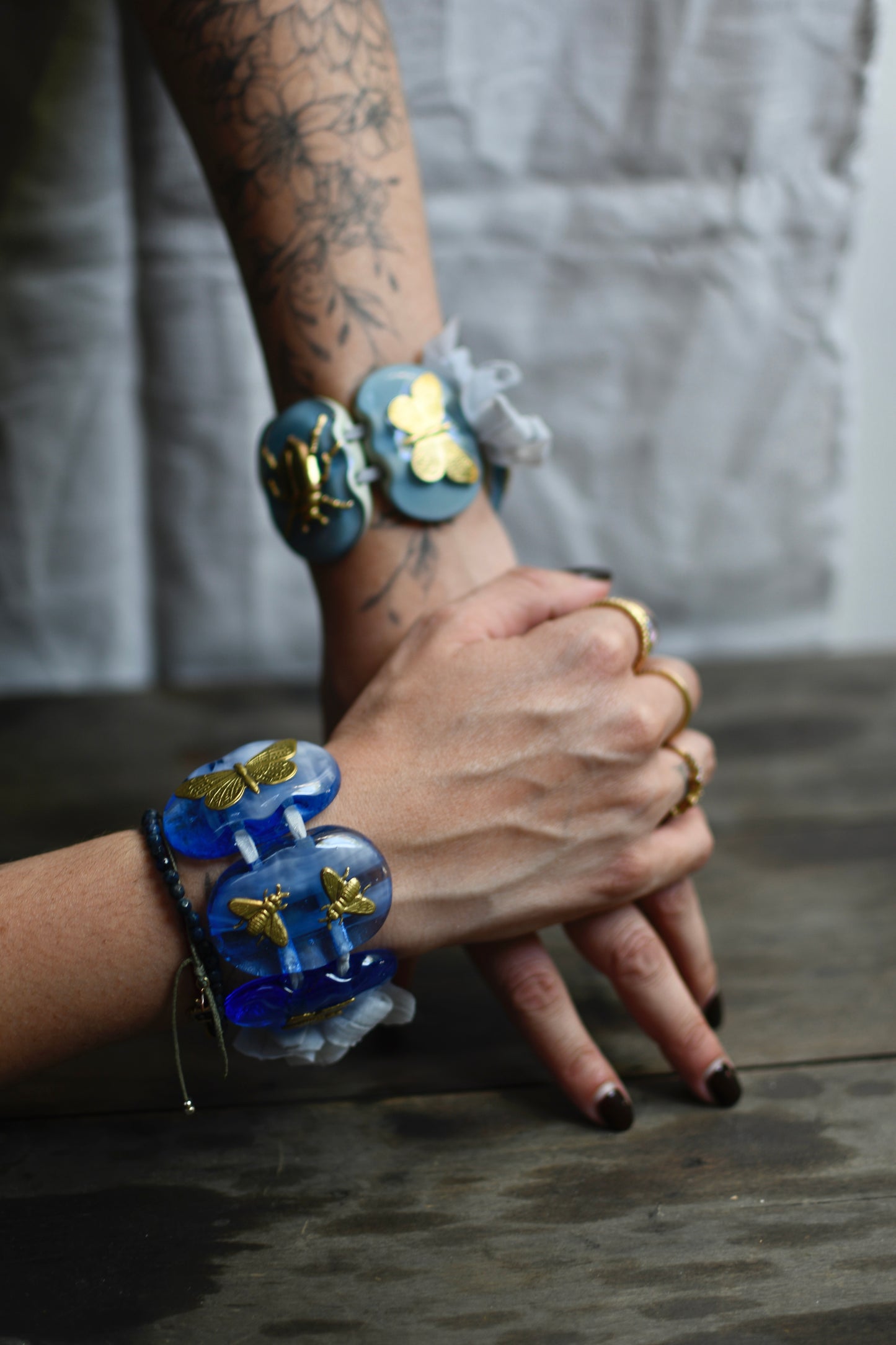 pulsera ovalada grande