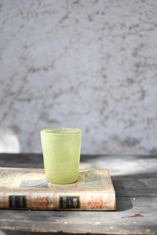 vaso verde agua