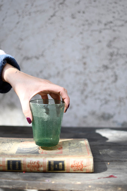 vaso turquesa