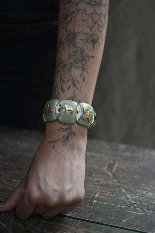 pulsera cuadrada chica