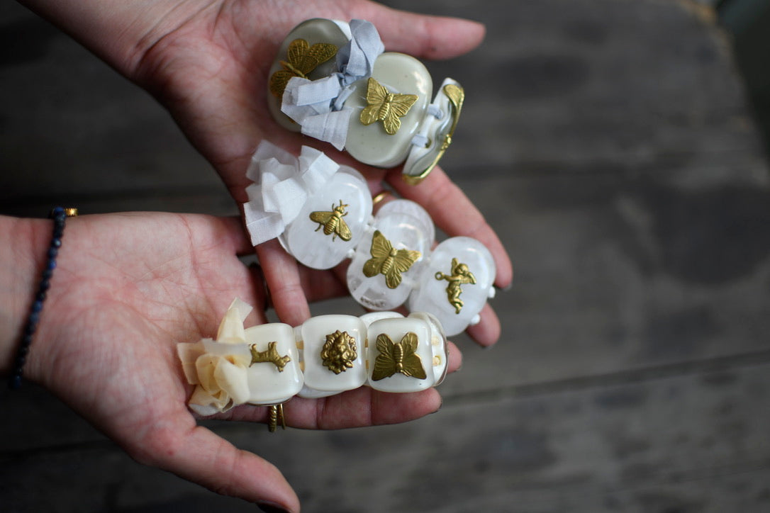 pulsera ovalada grande