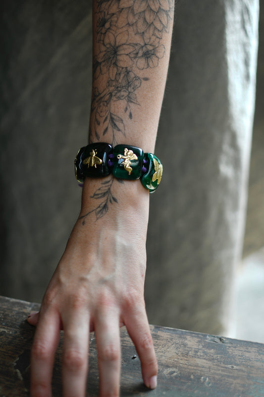 pulsera cuadrada chica